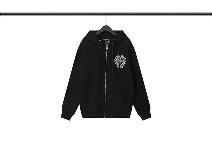 clothes Ch*0me He**ts horse shoe floral hoodie