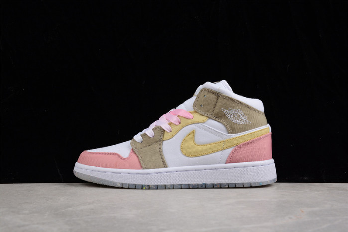Air Jordan 1 Mid SE (GS) AJ1   DJ0338-100