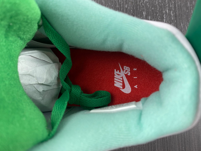 Air Jordan 4  PE White-green  AJ4-KNCW