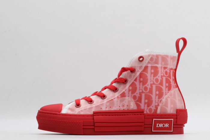 D10R B23 Oblique High Top Sneaker