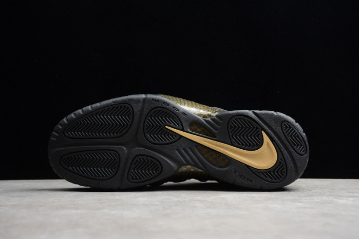 Air Foamposite Pro Black Metallic Gold  624041-009
