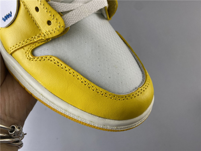 AIR JORDAN 1 X OF NRG WHITE YELLOW AQ0818 149
