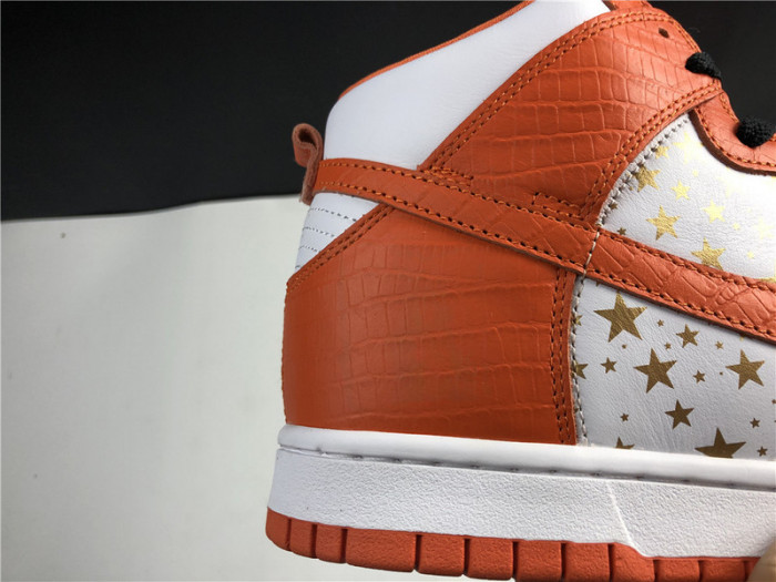 nike sb dunk high Svp*me orange  307385-181