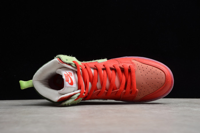 Nike SB Dunk High "Strawberry Cough" - CW7093 600
