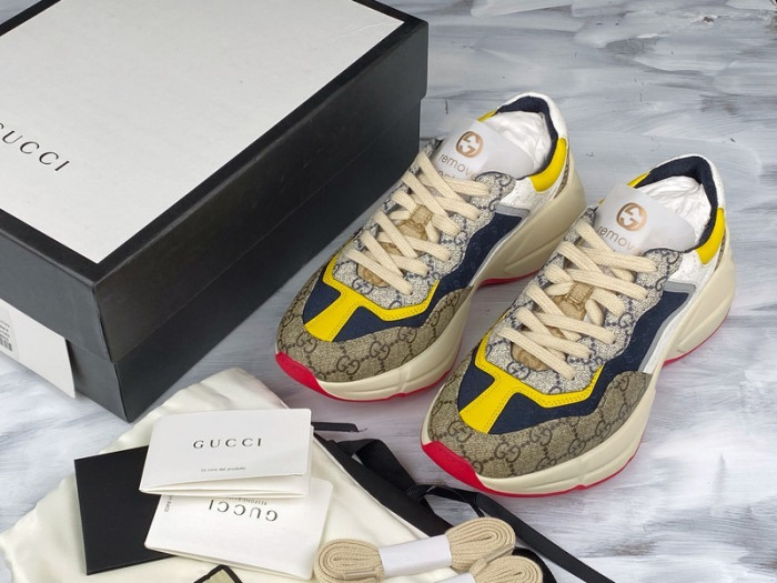 Gv*c rhyton vintage trainer sneaker 619891 99wf0 4370